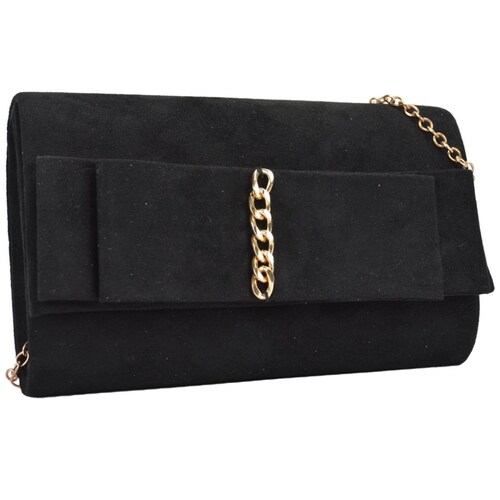 Bolso Clutch Huser Negro para Mujer