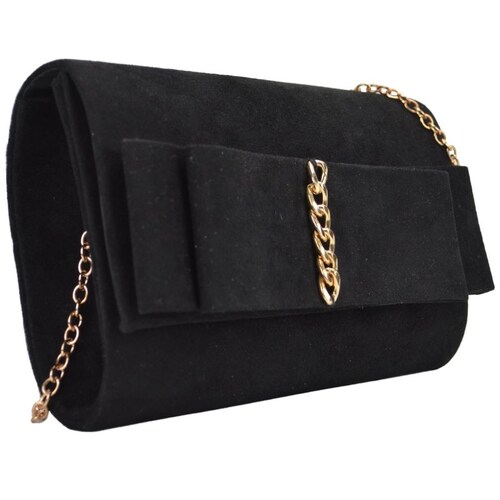 Bolso Clutch Huser Negro para Mujer