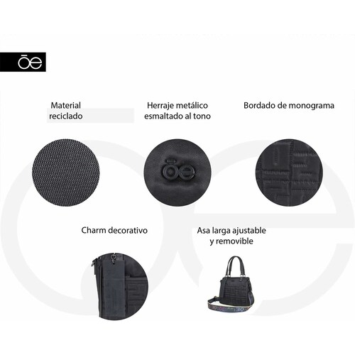 Bolso Satchel Cloe para Mujer