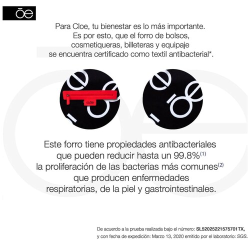 Bolso Satchel Cloe para Mujer