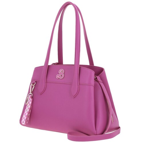 Bolso Satchel Barbie By Gorett Rosa para Mujer