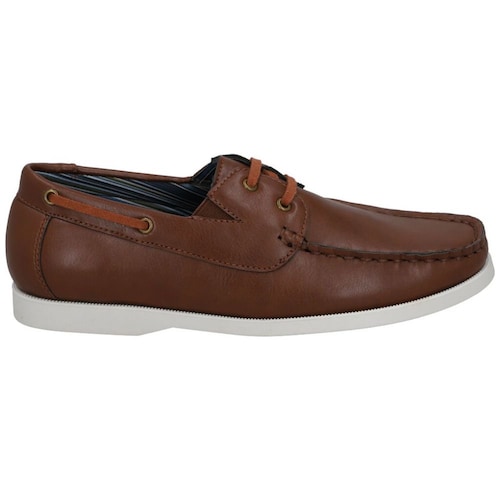 Mocasín con Agujeta 18-24 Café Minuttino