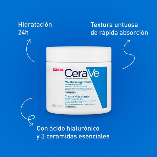 Cerave Crema Hidratante 454Gr