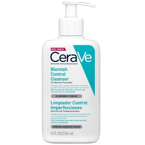 Cerave Limpiador Control Imperfecciones 236Ml Piel Grasa