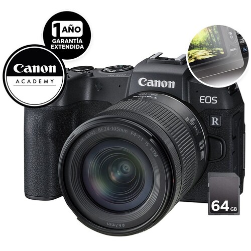 Cámara Canon Rp+Sd64Gb+Protector + On Academy + Garantía