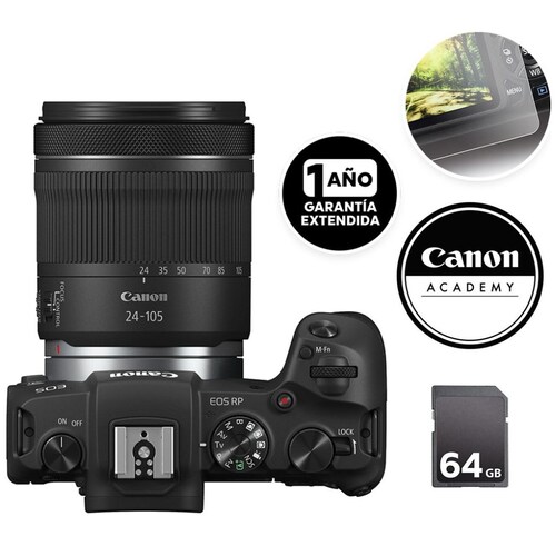 Cámara Canon Rp+Sd64Gb+Protector + On Academy + Garantía