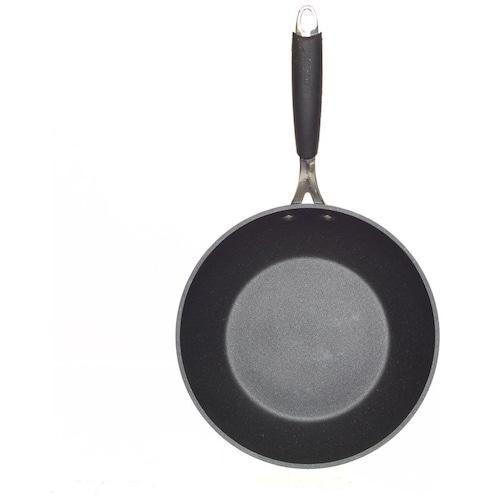 Wok 28 Cm Aluminio Forjado Ind Midnight Bergner