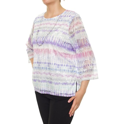 Blusa Manga 3/4 para Dama Alfred Dunner