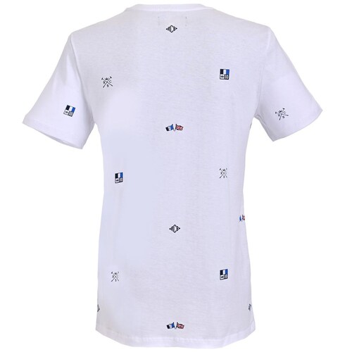 Playera Polo Club Diseño Micro Estampado para Hombre