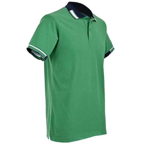 Playera Tipo Polo Jeanious Cuello Contrastante para Hombre