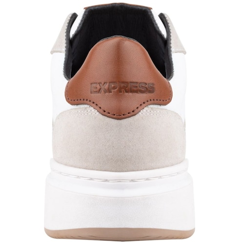 Tenis Express Blanco en Piel para Hombre