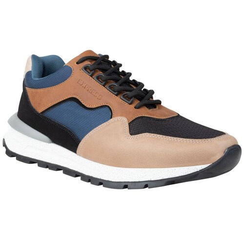 Tenis Express Café en Piel para Hombre