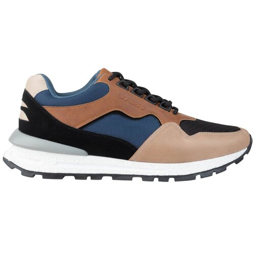 Tenis Express Café en Piel para Hombre