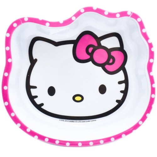 Tazón con Forma de Cara de Hello Kitty Fun Kids