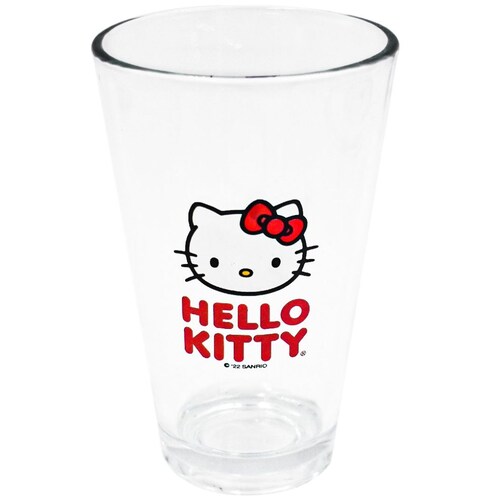 Vasos de Vidrio Hello Kitty 300 Ml Fun Kids
