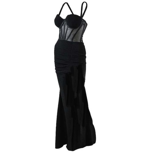 Vestido Largo Tipo Corset para Mujer Noshe