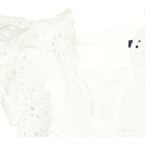 Vestido Tela Bordada para Bebé Niña Jeanious