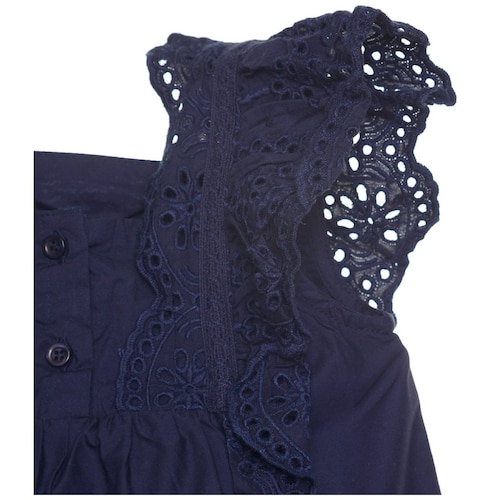 Vestido Tela Bordada para Bebé Niña Jeanious