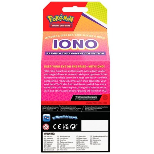 Pokémon Tcg: Iono Premium Tournament Collection