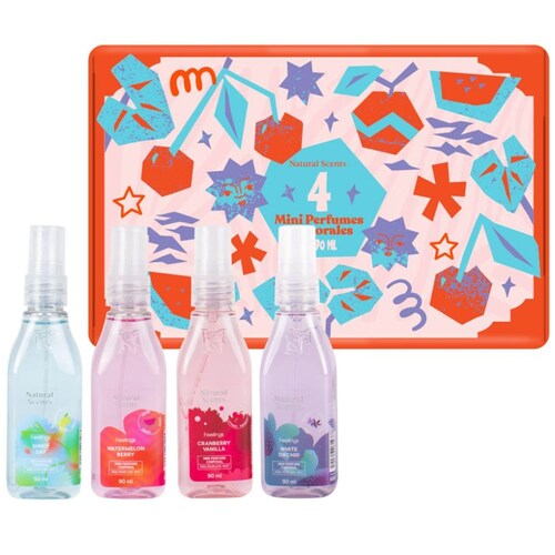 Collection Aromas 4Pzas Natural Scents
