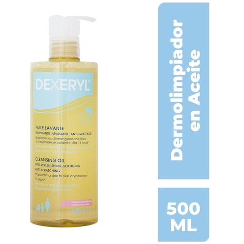 Dexeryl Dermolimpiador en Aceite Emoliente 500 Ml