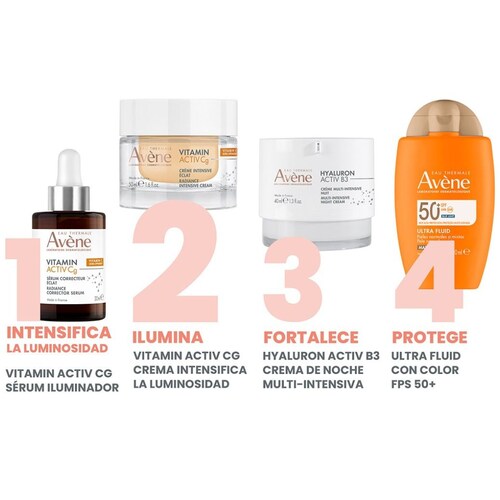 Avène Vitamin Activ Cg Crema Luminosidad Intensiva 50 Ml