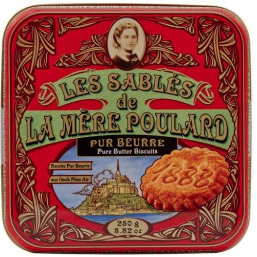 Lata de Galletas de Mantequilla 250 G