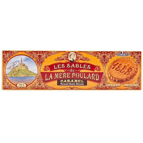 Galletas de Mantequilla Pura con Caramelo 125 G