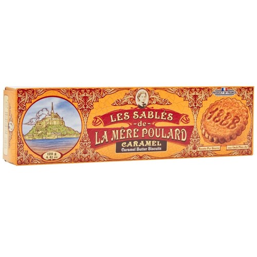 Galletas de Mantequilla Pura con Caramelo 125 G