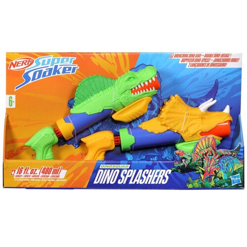 Nerf Super Soaker Amazon Water Blasters Nerf Super Soaker Piranha NERF Super Soaker Piranha  Multipack Includes Piranha Water Blasters, Each Tank Holds Fun For Kids And  Adults