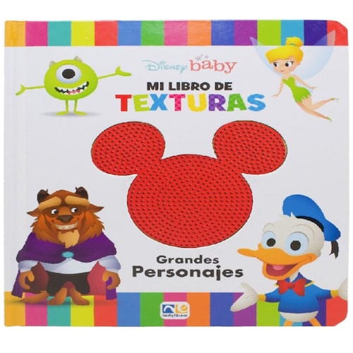 Mi Primer Libro con Texturas Disney Grandes Personajes