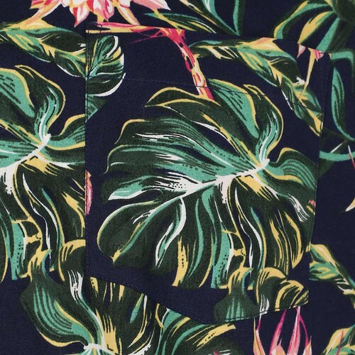 Camisa Carlo Corinto Diseño Hawaiano para Hombre