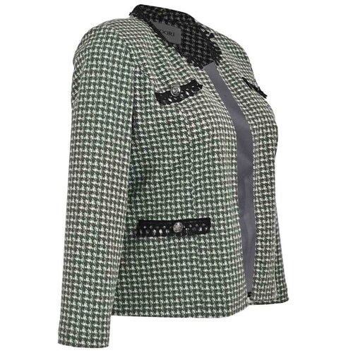 Saco Manga Larga Guipiur con Botones Noori para Mujer