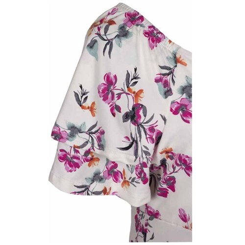 Blusa Manga Murciélago con Diseño Estampado  Doma Fashion para Mujer