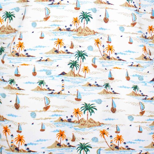 Camisa G. Candila Estampado Playa para Hombre Plus