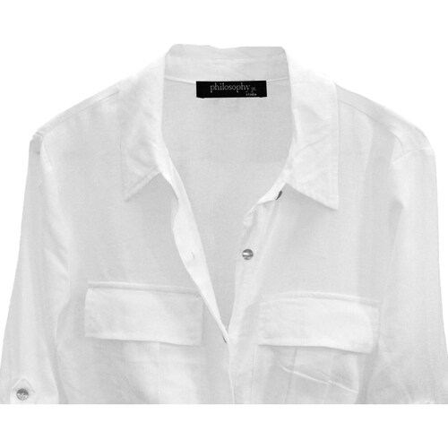 Blusa Lisa con Amarre Frontal para Mujer Philosophy