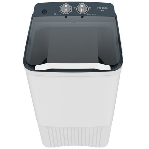 Lavadora Hisense Semiautomática 15Kg Wsff1501 Blanca