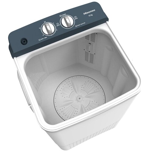 Lavadora Hisense Semiautomática 15Kg Wsff1501 Blanca