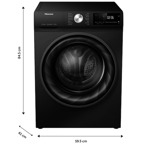 Lavasecadora Hisense 15Kg Wd5Q1542Bb Negro