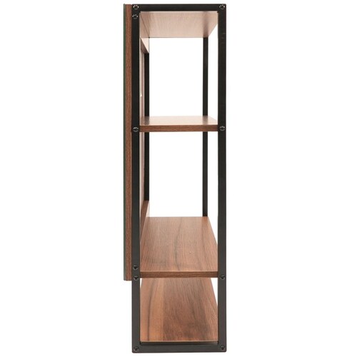 Home Nature Estante de Madera con Espejo 60*40*16.5 Cm