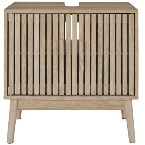Home Nature Mueble de Madera Klaus para Lavabo 60*70*30 Cm
