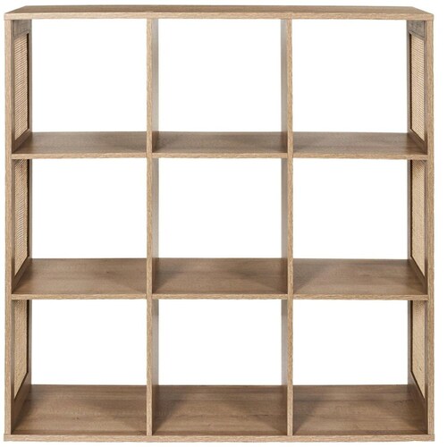 Home Nature Estante de Madera Bali con 9 Compartimentos 99.6*99*32 Cm