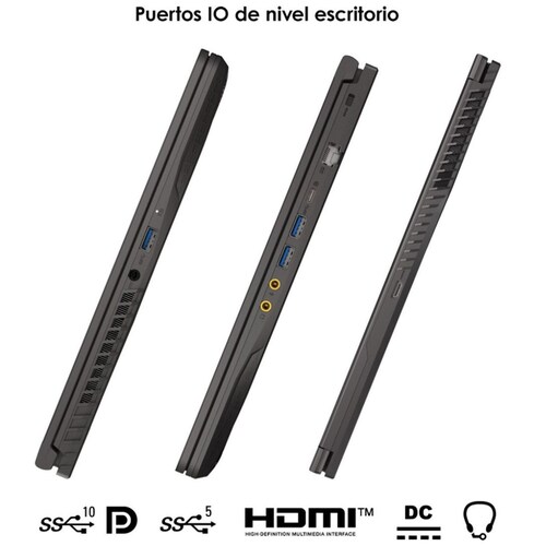 Laptop Gaming Msi Thin 15 B12Uc-1882Mx Intel Core I5 Nvidia Geforce Rtx3050 16Gb Ram 512Gb Ssd 15.6" Fhd 144Hz Gris