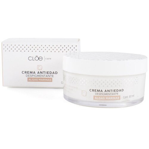 Crema Despigmentante Algas Marinas y Niacinamida Cloe 60Ml