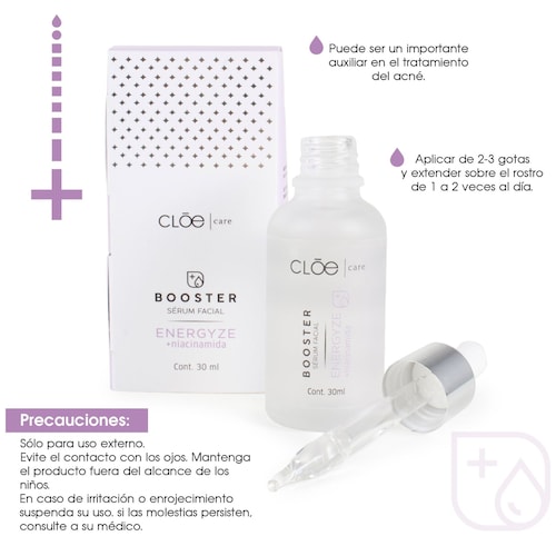 Sérum Facial Energy Booster Cloe 30Ml