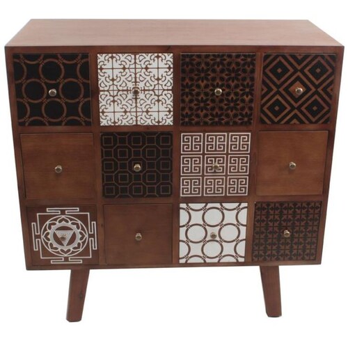 Cajonera 9 Cajones Puzzle Vintage Home