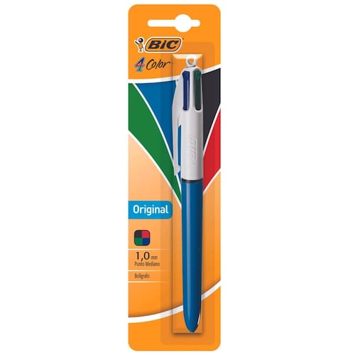 Bolígrafo 4 Cuatro Tintas Bic