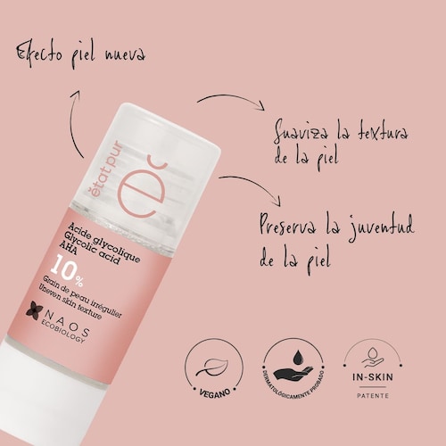 Etat Pur Ácido Glicólico 10%
