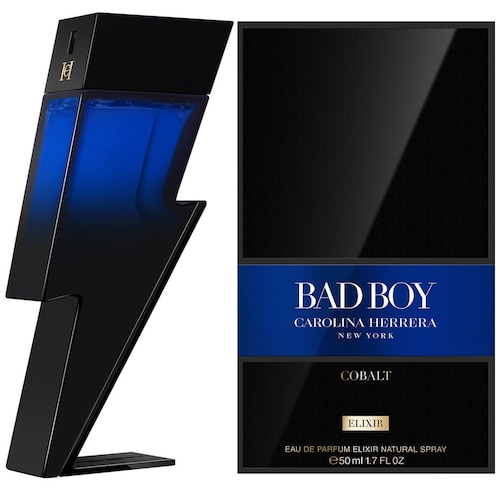 Eau de Parfum Carolina Herrera Bad Boy Cobalt Elixir Elixir 50 Ml para Hombre