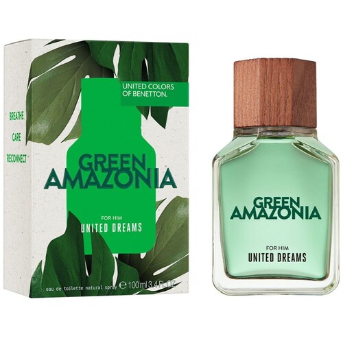 Eau de Toilette Benetton United Dreams Green Amazonia 100Ml para Hombre